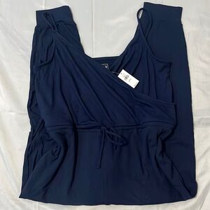 BNWT GAP RIBBED NAVY BLUE JUMPSUIT